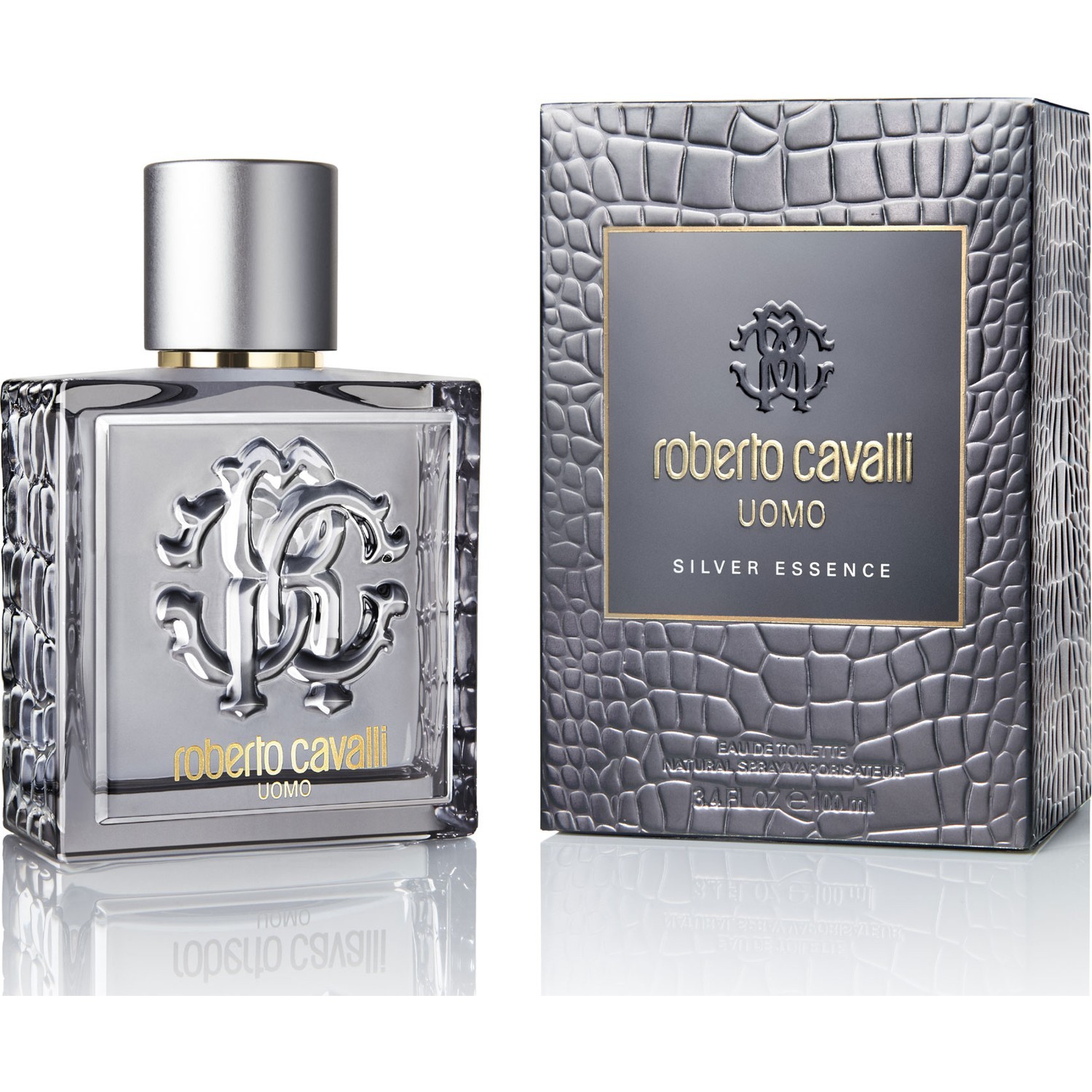 Roberto Cavalli Uomo Silver Essence EDT 100 ml Erkek Parfüm
